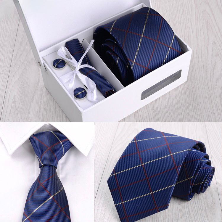 Tartan Windowpane Grid Cosmopolitan Blue