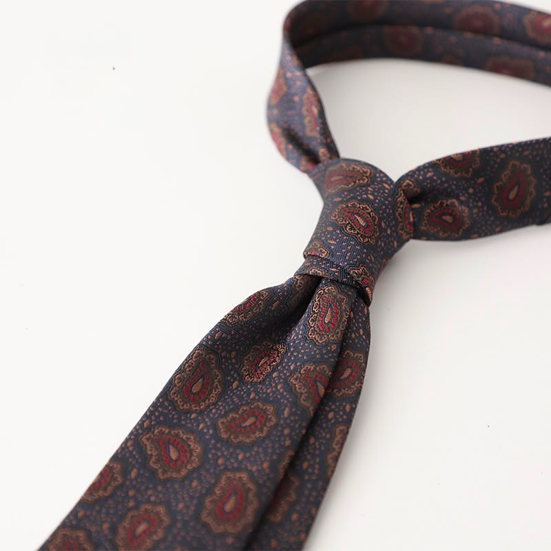 Midnight Navy Paisley Tie